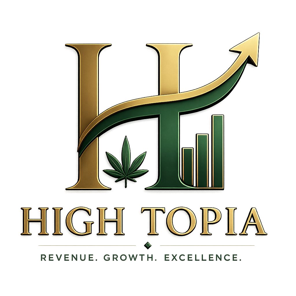 HIGHTOPIA Cannabis Management Services Organization Logo